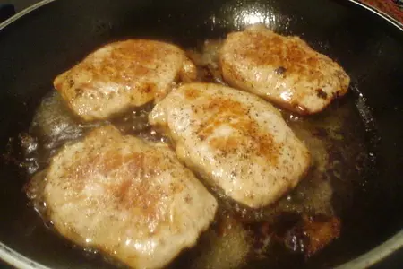 Мясные медальоны с рокфором: шаг 7
