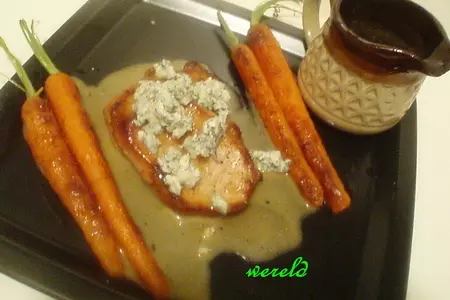 Мясные медальоны с рокфором: шаг 16