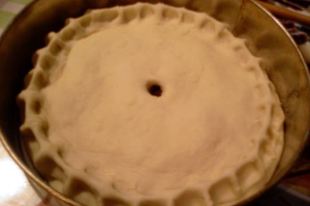 Пирог с тушеной капустой "нехитрый": шаг 5