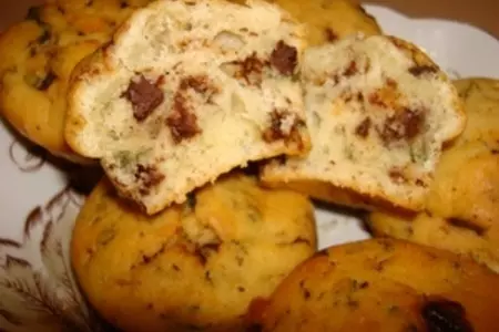 Маффины с шоколадом и мятой.: шаг 7