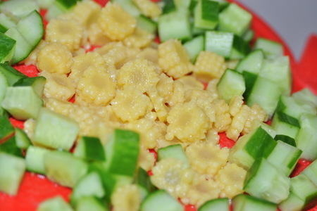 Салат из булгура с мятно-лимонной заправкой/ bulghur wheat salad with minty lemon dressing: шаг 5
