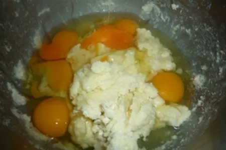 Маффины с шоколадом и ликером: шаг 2