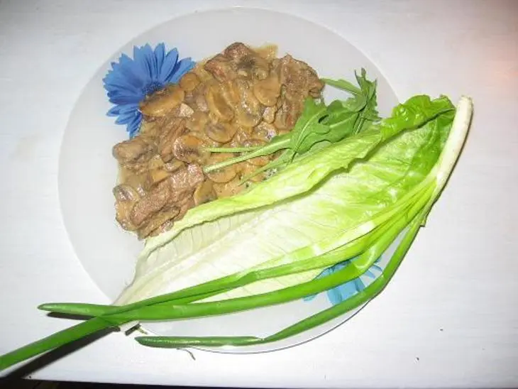 Говядина с шампиньонами: шаг 6