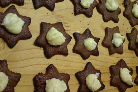 Печенье "тирамису-звёзды": шаг 5