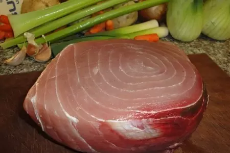 Соус с марлином, фенхелем и сладкой картошкой: шаг 3