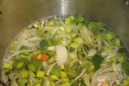 Соус с марлином, фенхелем и сладкой картошкой: шаг 4