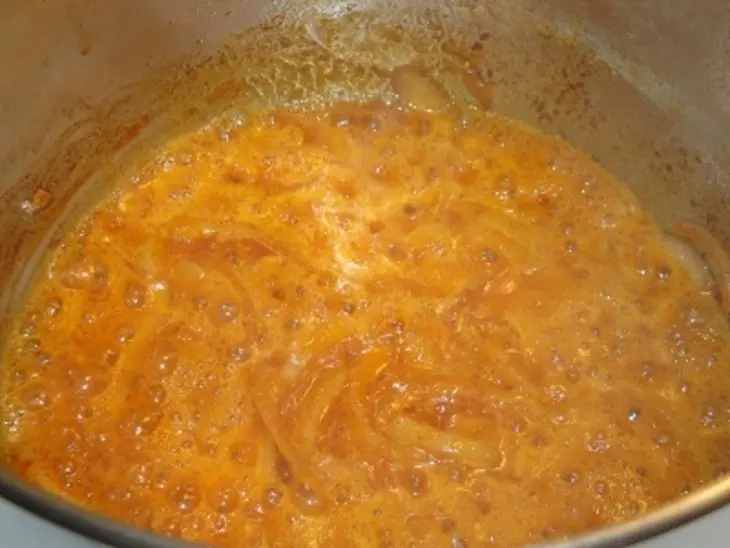 Соус с марлином, фенхелем и сладкой картошкой: шаг 6