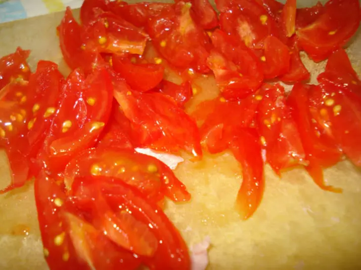 Салат с необычными вкусовыми нотками: шаг 2