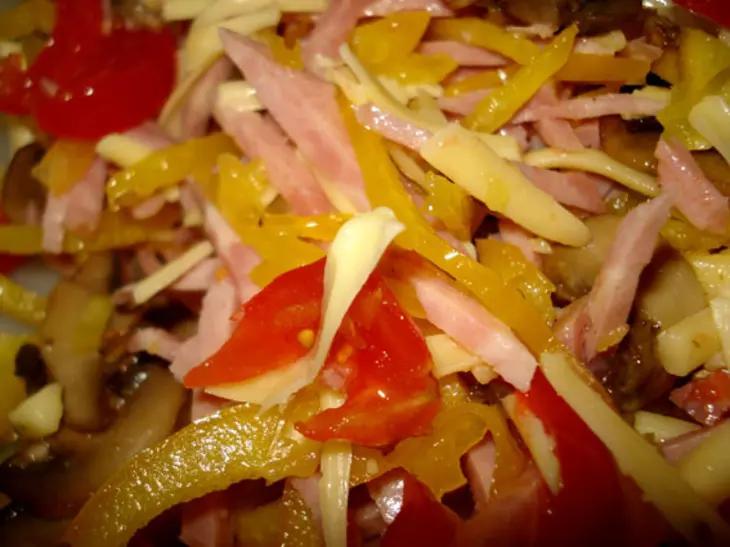 Салат с необычными вкусовыми нотками: шаг 5