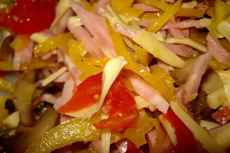 Салат с необычными вкусовыми нотками: шаг 5