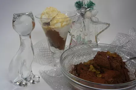 Вкуснейший шоколадный мусс и десерт с ним: шаг 3