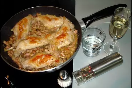 Кролик с оливками и маслинами.: шаг 8