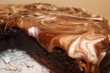 Шоколадный заварной кекс с вишней для шокоголиков: шаг 4