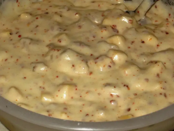 Закусочные сырные маффины с маринованными грибами и паприкой: шаг 4