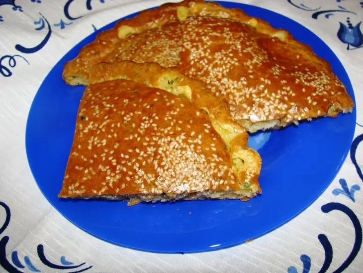 Сырный кекс с петрушкой, кунжутом и розмарином: шаг 1