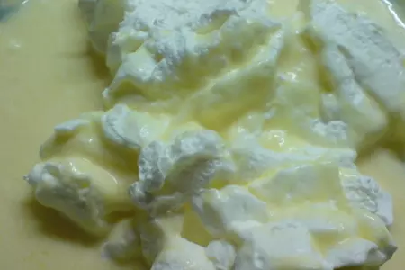 Десерт-суфле из манго,апельсинов и йогурта: шаг 6
