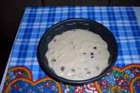 Пирог с ананасами и клюквой: шаг 2