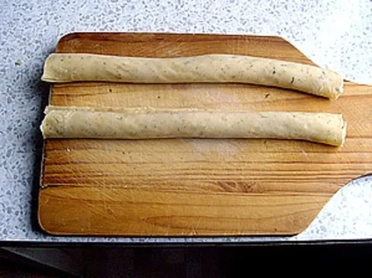 Салат из домашней лапши, яблок и бананов: шаг 3
