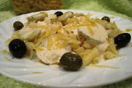 Паста fusili с освежающим соусом «лимончик»: шаг 6