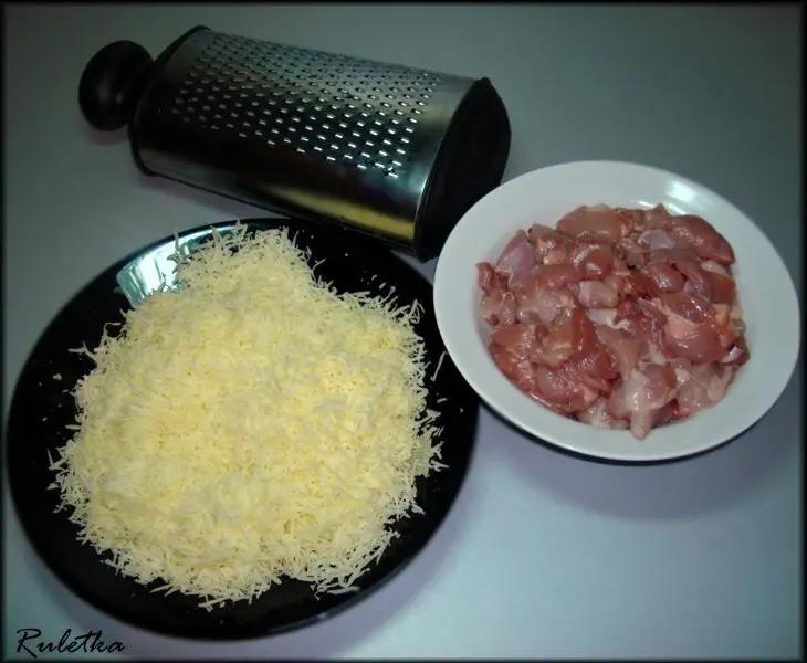 Spaghetti tetrazzini. паста, запечённая с курицей и грибами.: шаг 2