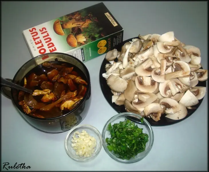 Spaghetti tetrazzini. паста, запечённая с курицей и грибами.: шаг 3