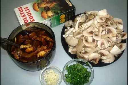 Spaghetti tetrazzini. паста, запечённая с курицей и грибами.: шаг 3