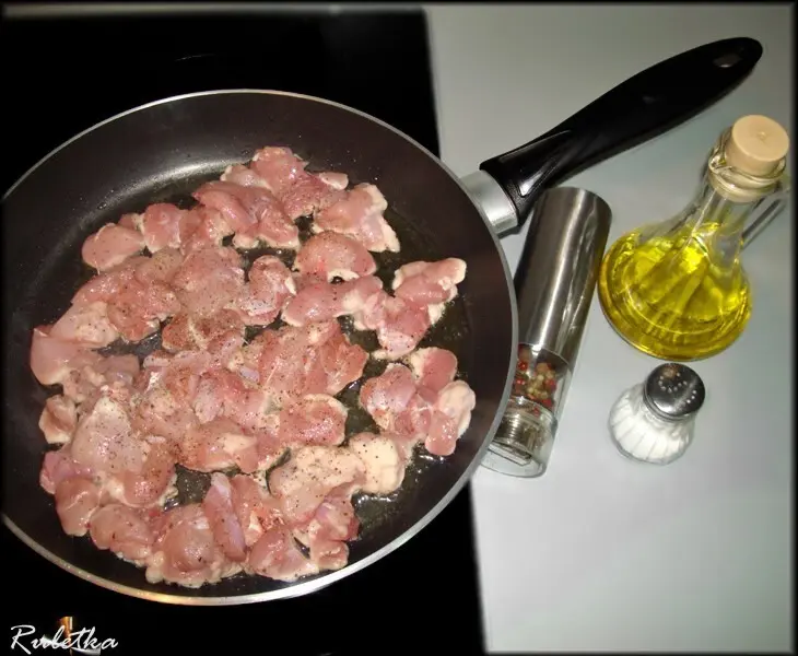 Spaghetti tetrazzini. паста, запечённая с курицей и грибами.: шаг 4