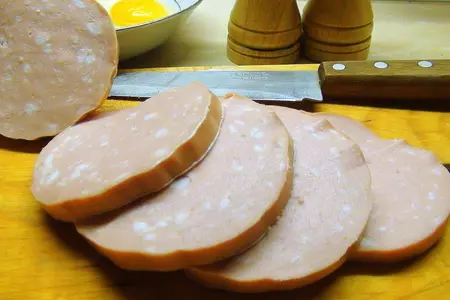Колбаса «русская», «по-венски», по стопам кулинара виктории passion1963.: шаг 4