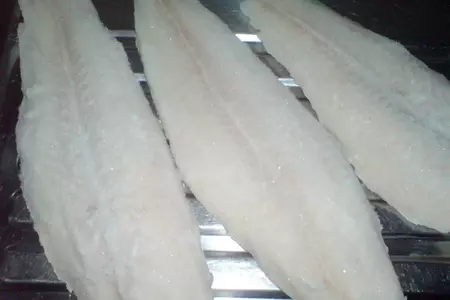 Рыба в беконе и порее с овощами: шаг 1