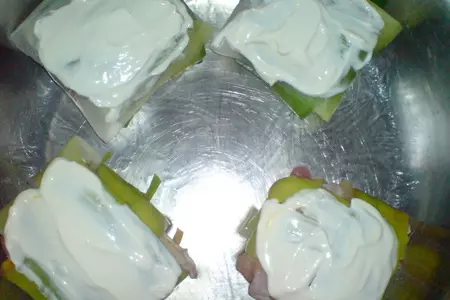 Рыба в беконе и порее с овощами: шаг 7