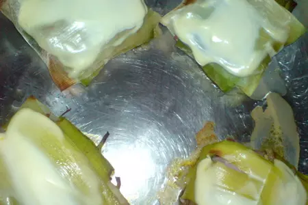 Рыба в беконе и порее с овощами: шаг 8