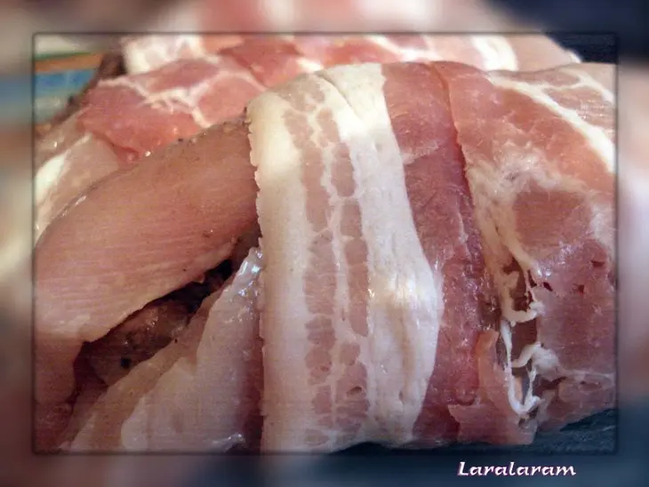 Куриные рулетики "полёт  над  гнездом куры": шаг 12