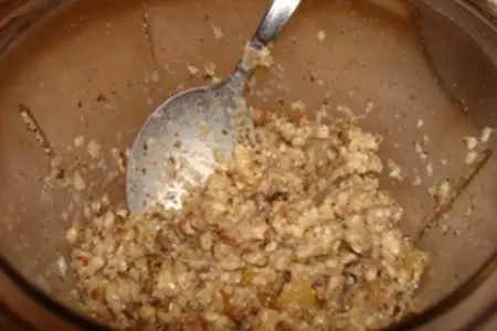 Творожный венок с ореховой начинкой: шаг 1