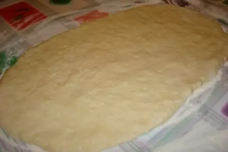Творожный венок с ореховой начинкой: шаг 3
