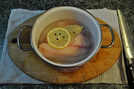 Сливочный мусс из белой рыбы с креветочным соусом: шаг 3