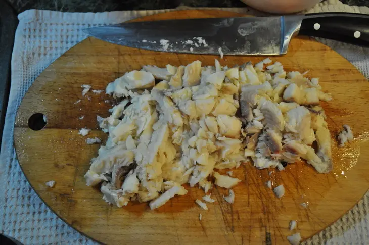 Сливочный мусс из белой рыбы с креветочным соусом: шаг 4