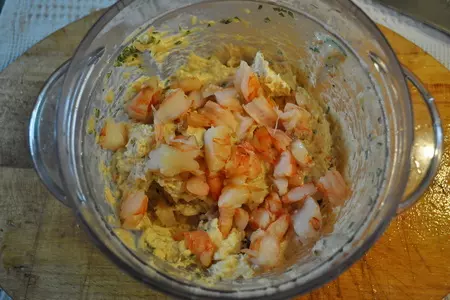 Сливочный мусс из белой рыбы с креветочным соусом: шаг 10