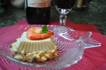 Сливочный мусс из белой рыбы с креветочным соусом: шаг 12