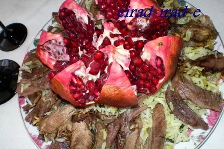 Шуйуд плов - плов с укропом и голяшками: шаг 17