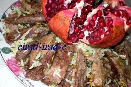 Шуйуд плов - плов с укропом и голяшками: шаг 19