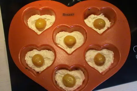 Творожные маффины с кумкватами: шаг 3