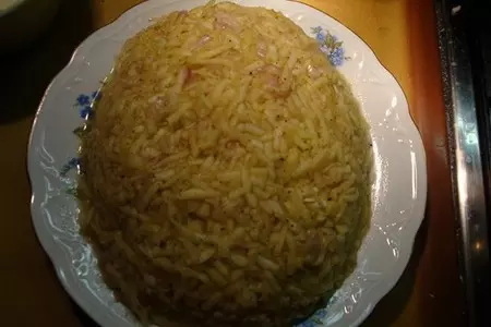 Салат "божья коровка": шаг 2