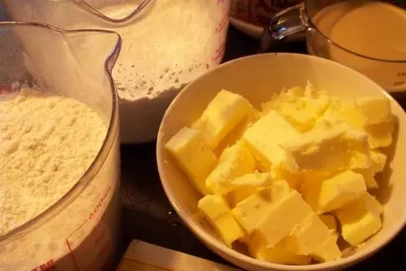 Имбирно тахиновое печенье по мотивам шортбред (shortbread): шаг 1