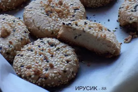 Имбирно тахиновое печенье по мотивам шортбред (shortbread): шаг 9