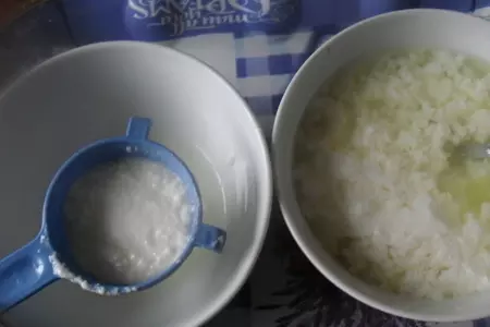 Творожный десерт "зайчонок": шаг 3