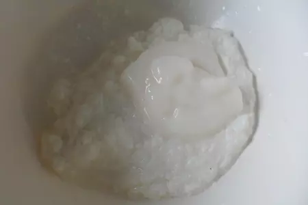 Творожный десерт "зайчонок": шаг 5