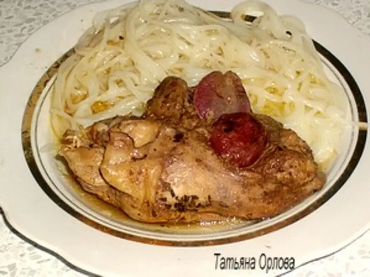 Куриные окорочка фаршированные: шаг 5
