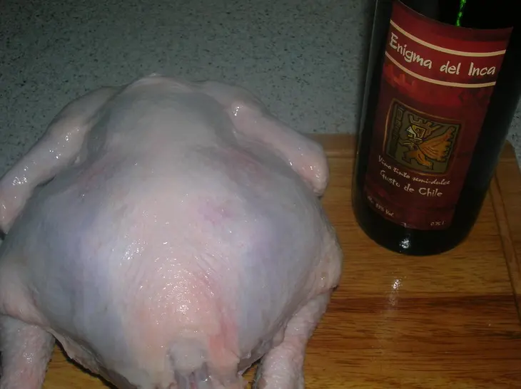 Не coq au vin, а его жена, или курица в вине: шаг 1