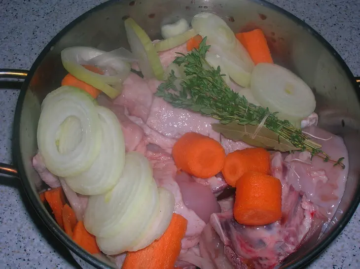 Не coq au vin, а его жена, или курица в вине: шаг 4