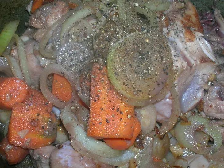 Не coq au vin, а его жена, или курица в вине: шаг 9